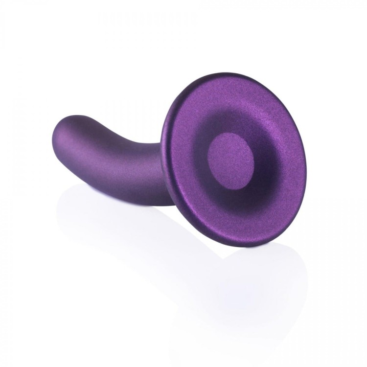 Smooth Silicone G-Spot Dildo - 14,5 cm-5
