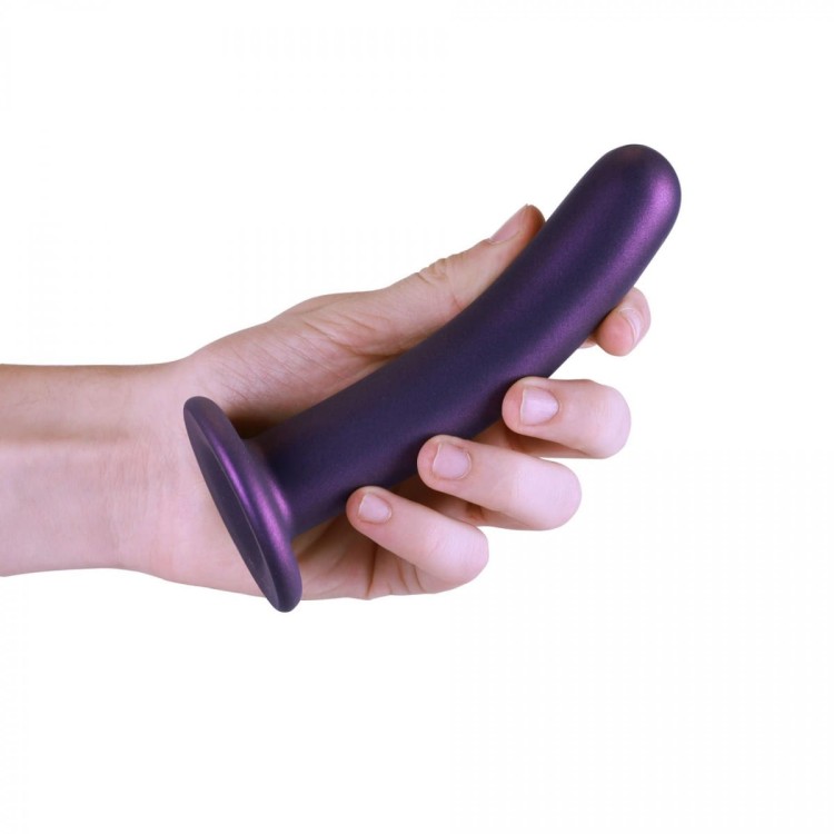 Smooth Silicone G-Spot Dildo - 14,5 cm-6