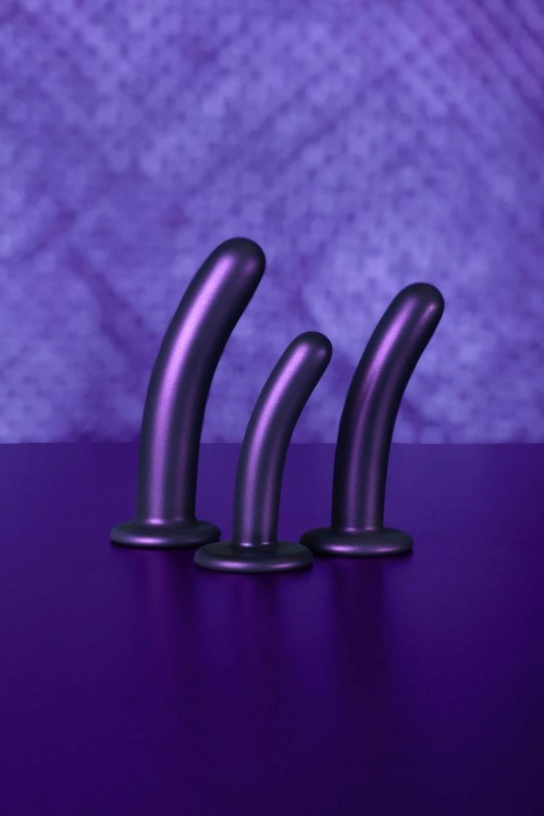 Smooth Silicone G-Spot Dildo - 14,5 cm-10