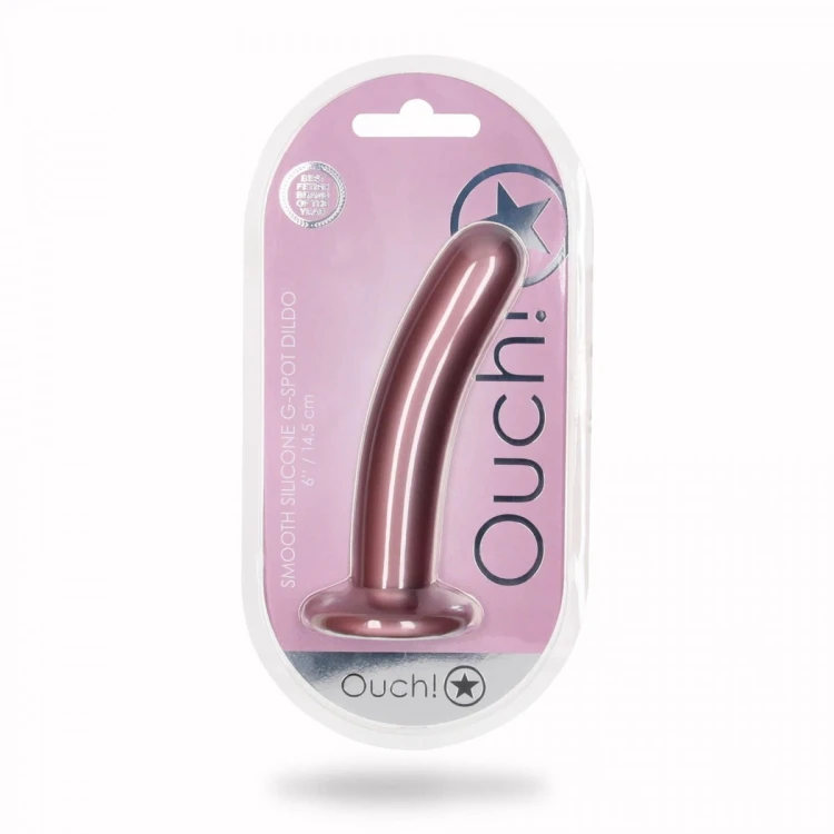 Smooth Silicone Strap-on Dildo  14,5 cm-1