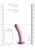 Smooth Silicone Strap-on Dildo  14,5 cm-3