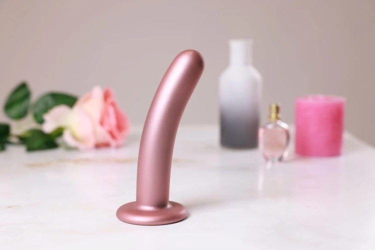 Smooth Silicone Strap-on Dildo  14,5 cm-11
