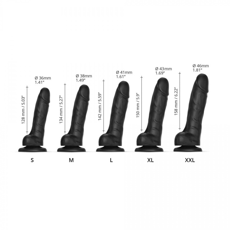 Realistyczny naturalny penis Dildo z cyber skin Miekka skóra-4