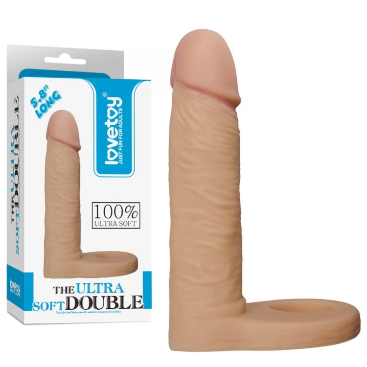 Strap-on na penisa Podwójna penetracja 14,7 cm-1
