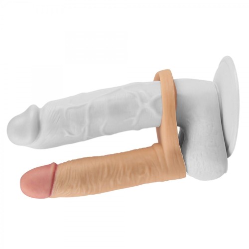Strap-on na penisa Podwójna penetracja 14,7 cm