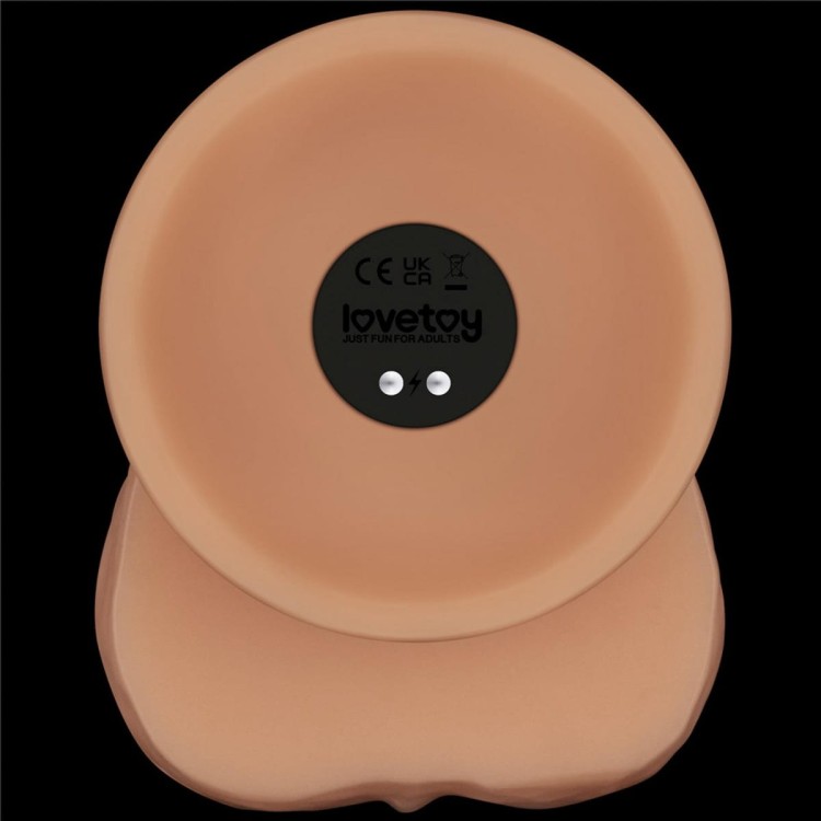 Bezprzewodowy wibrujący penis 20 cm-7
