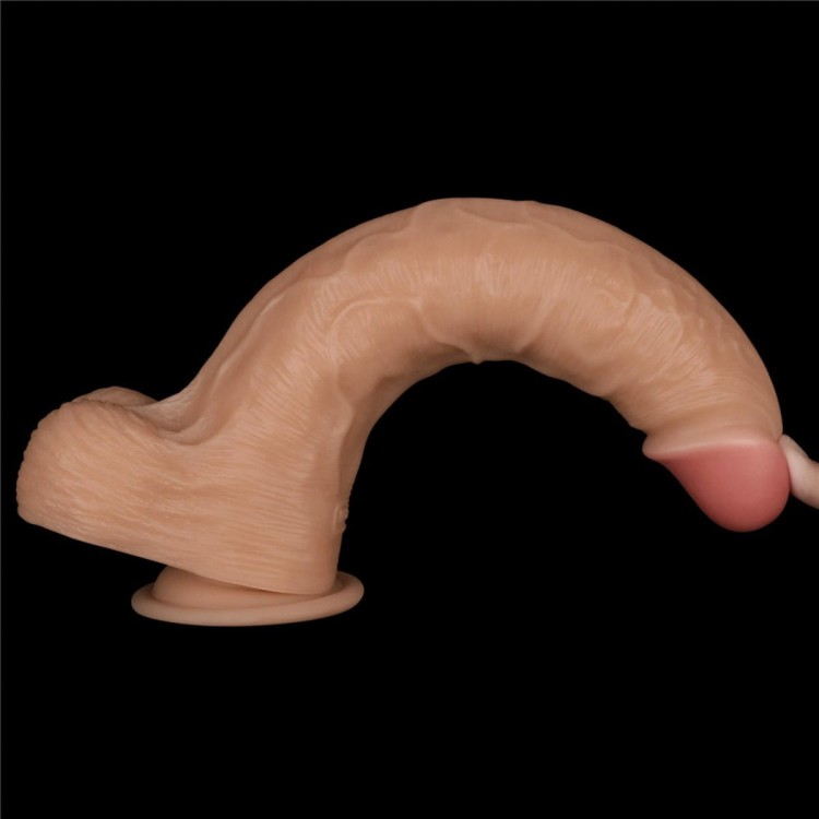 Bezprzewodowy wibrator w kształcie penisa 22,5 cm-4