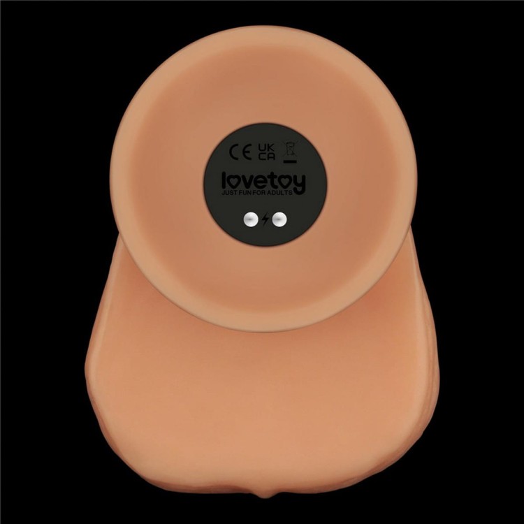 Bezprzewodowy wibrator w kształcie penisa 22,5 cm-8