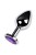 Mały metalowy plug analny 2,8 cm