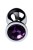 Mały metalowy plug analny 2,8 cm-7