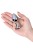 Mały metalowy plug analny 2,8 cm-8