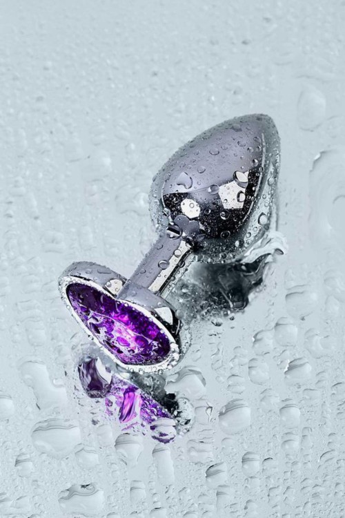 Uroczy metalowy korek analny Średnica 2,8cm-7
