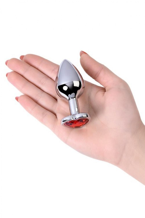 Metalowy plug analny Mała średnica 2,8 cm-2