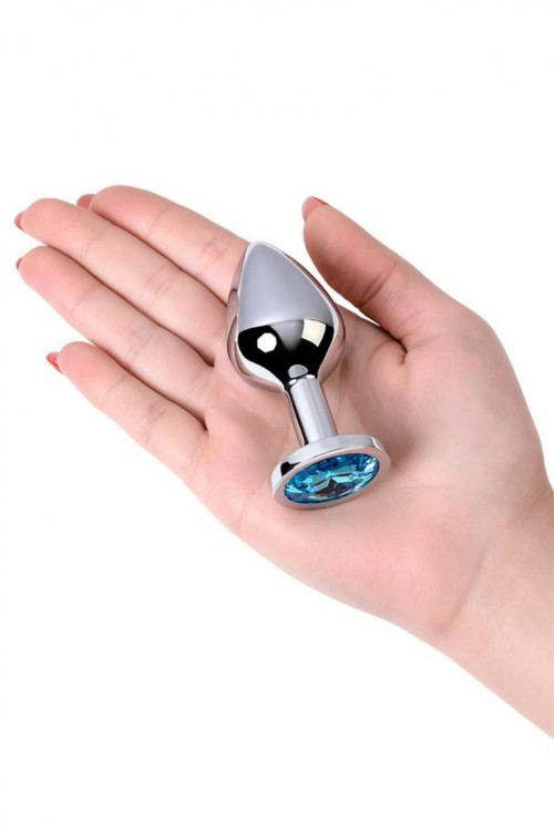 Metalowa wtyczka analna Mała średnica 2,8 cm-4
