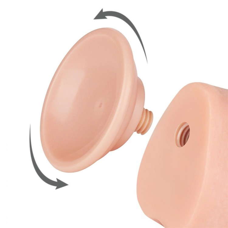 Prawdziwy Penis z ruchomą skórą 17,5 cm-6