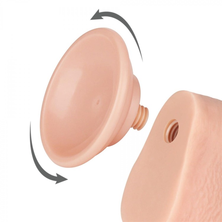 Prawdziwy penis z przesuwną skórą 16 cm-10