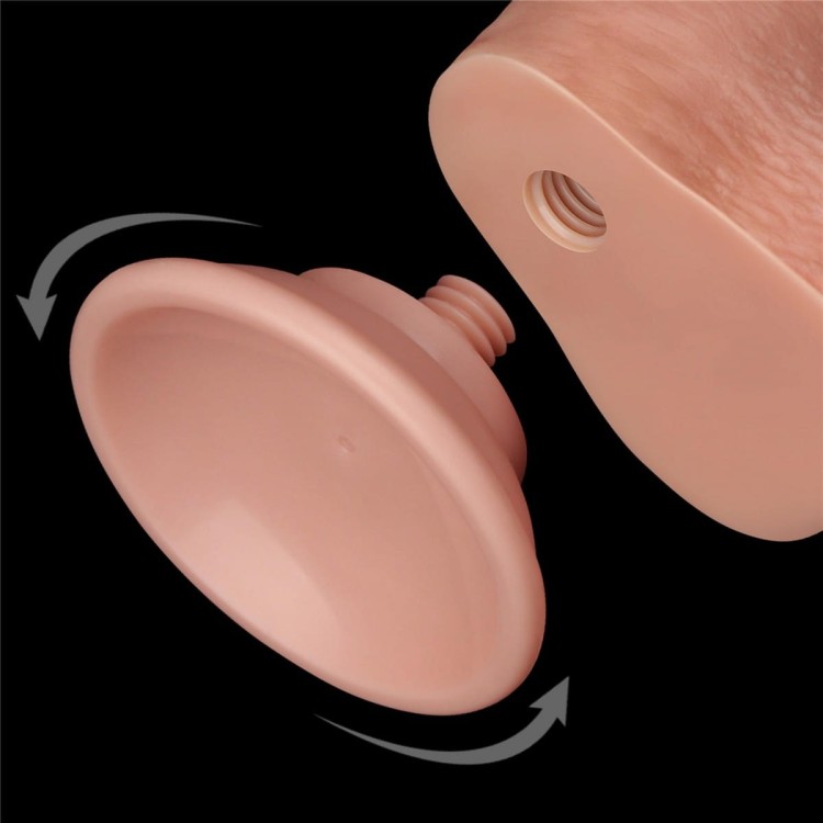 Prawdziwy penis z przesuwną skórą 16 cm-14