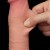 Naturalny penis z ruchomą skórą 14 cm-5