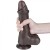 Naturalny penis z ruchomą skórą 22 /4,3 Heban-3