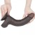 Czarny penis z ruchomą skórą 17/4-9