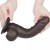 Czarny penis z ruchomą skórą 13,2/3,6 cm-8