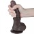 Czarny penis z ruchomą skórą 14/3,5 cm