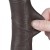 Czarny penis z ruchomą skórą 14/3,5 cm-5