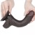 Czarny penis z ruchomą skórą 14/3,5 cm-9