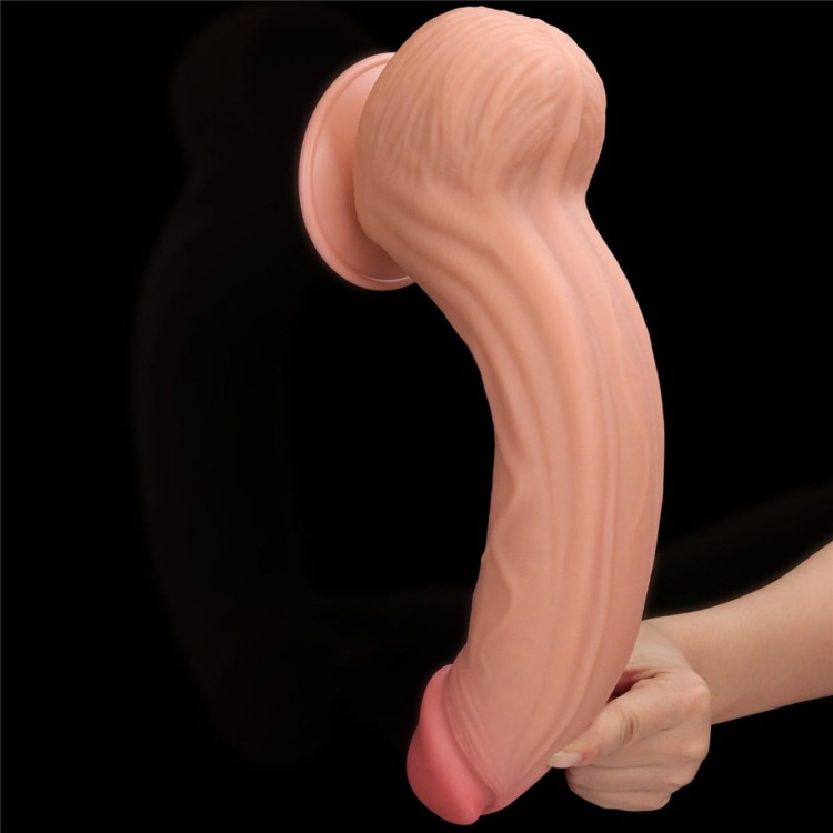 Wielki rozmiar Penis z ruchomą skórą 23/6,2 cm-6