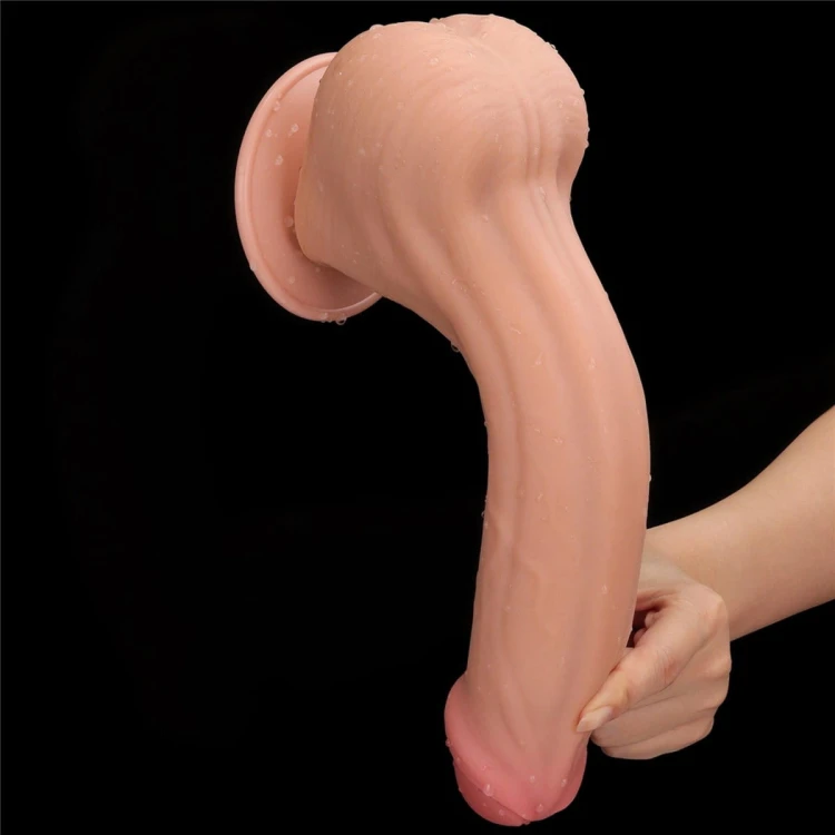 Wielki rozmiar Penis z ruchomą skórą 29/5,4 cm-6