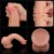 Wielki rozmiar Penis z ruchomą skórą 29/5,4 cm-9