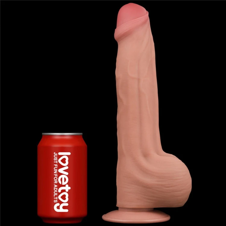 Wielki rozmiar Penis z ruchomą skórą 29/5,4 cm-12