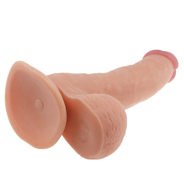 Sztuczny penis Miękkie dildo z przyssawką 16 cm-3