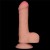Realistyczny penis z przesuwna skórą 12,5/3,5-9