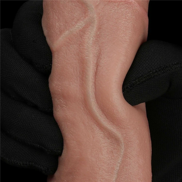 Premium Penis z silikonu dwuwarstwowego 23,5 cm-3