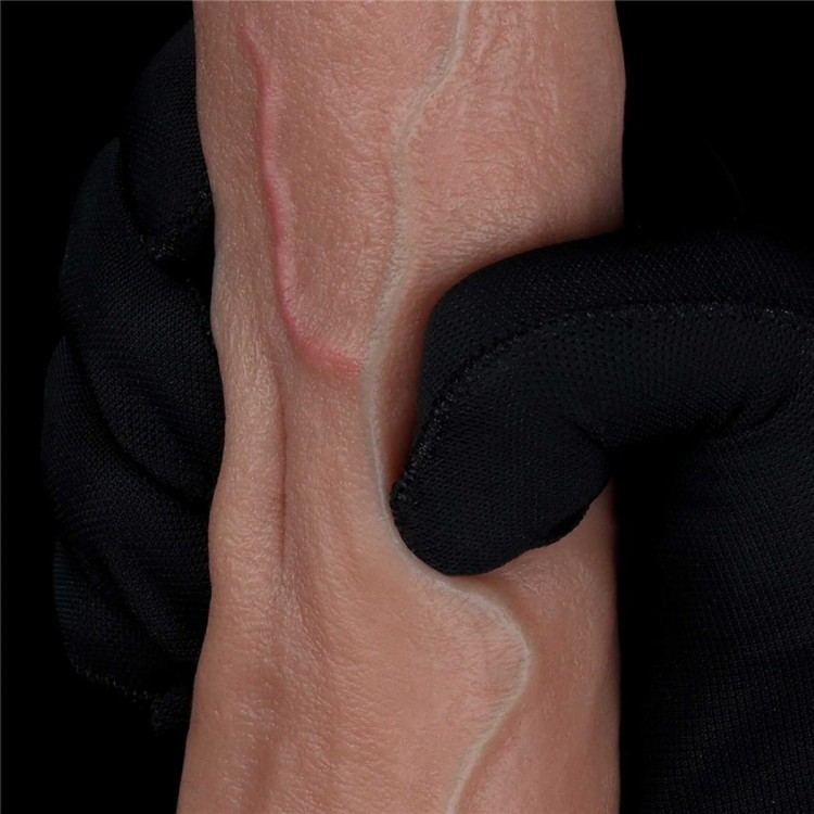 Naturalny penis z silikonu Premium  22 cm-3