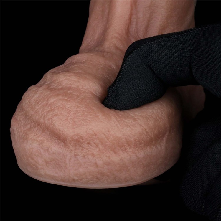 Naturalny penis z silikonu Premium  22 cm-4
