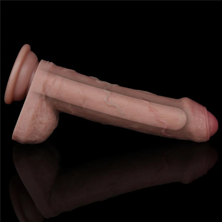 Naturalny penis z silikonu Premium  20,5 cm-2