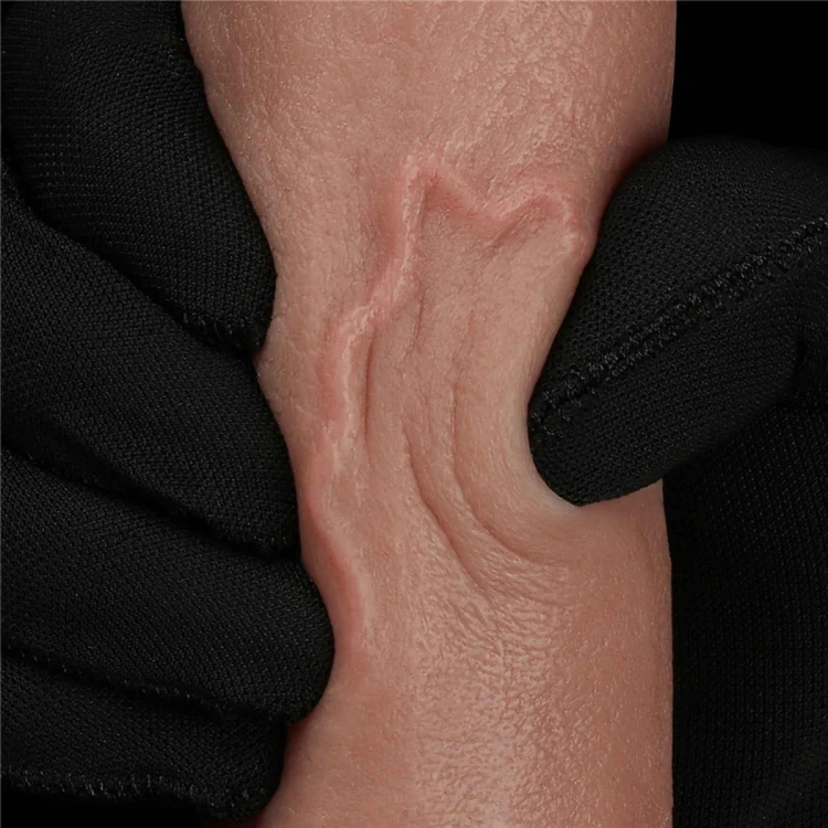Naturalny penis z silikonu Premium  20,5 cm-3
