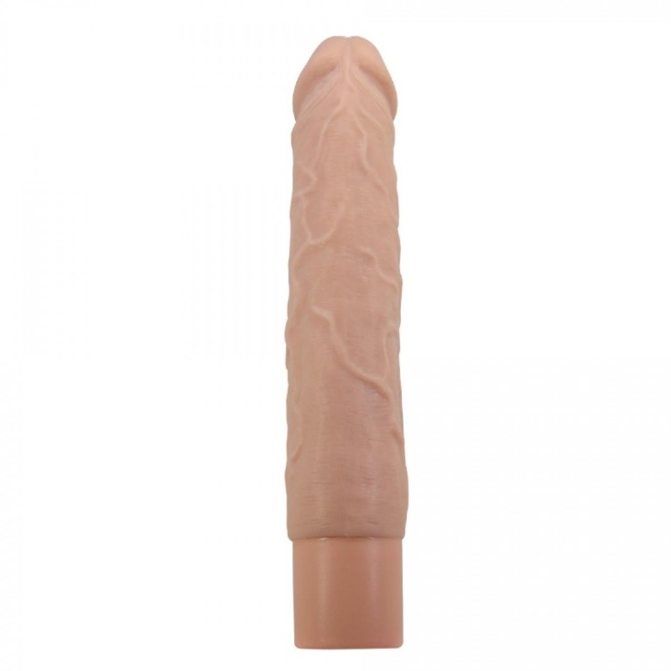 Wibrator naturalny Miękki w dotyku Jak  prawdziwy penis 19 cm-3