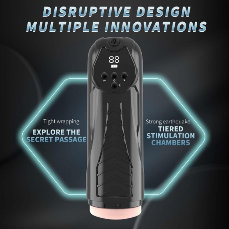 Automatyczny masturbator Ssanie i Pulsacje Luxury Nr04-7