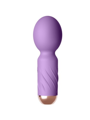 Mini Wibrator Magic Wand Masażer Do intymnej Stymulacji Purple-