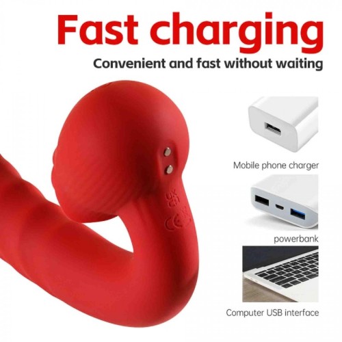 Wibrator w kształcie róży Kup Rose Thrusting-2