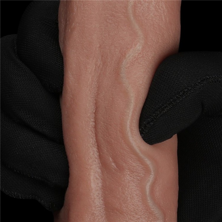 Realistyczne dildo 23 cm Naturalny sztuczny penis z silikonu -8
