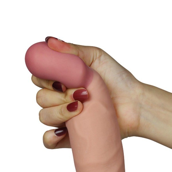 Wibrator duży naturalny penis 23 cm-7
