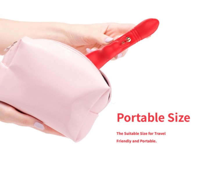 Wielofunkcyjny wibrator królik Stymulacja łechtaczki pochwy Posuw-7