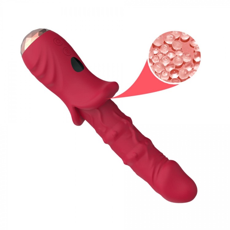 Wibrator Punktu G Masażer USB Stymulator posuwisty-5