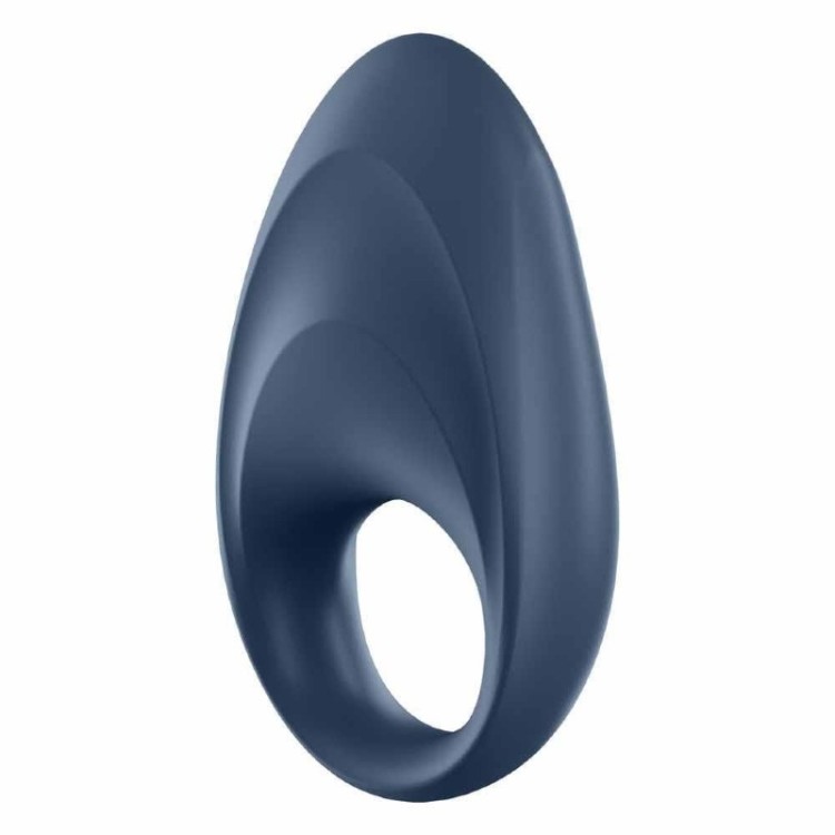 Wibrujący Pierścień Erekcyjny Satisfyer Mighty One Black App-3