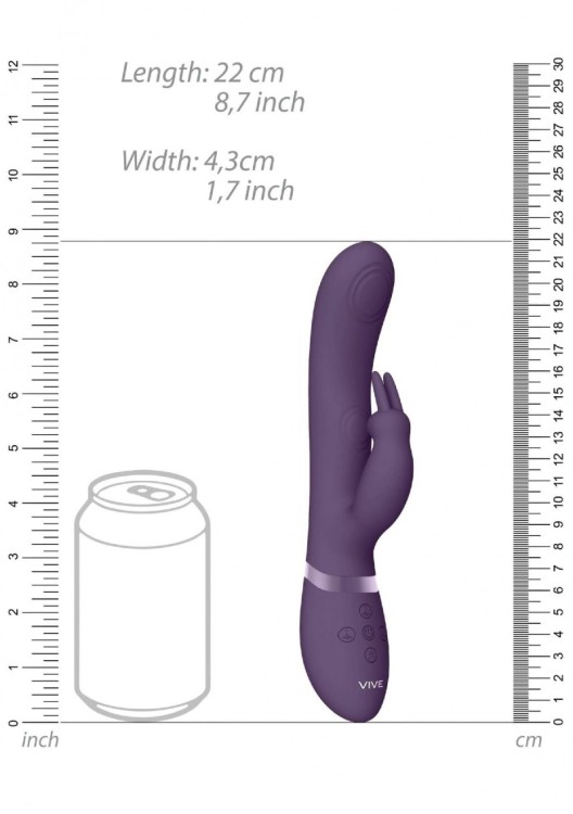 Wibrator Króliczek Vive May G-Spot C-Spot Stymulacja - Sklep-4