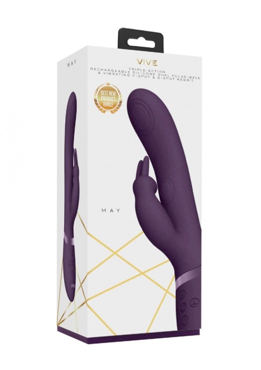 Wibrator Króliczek Vive May G-Spot C-Spot Stymulacja - Sklep-6